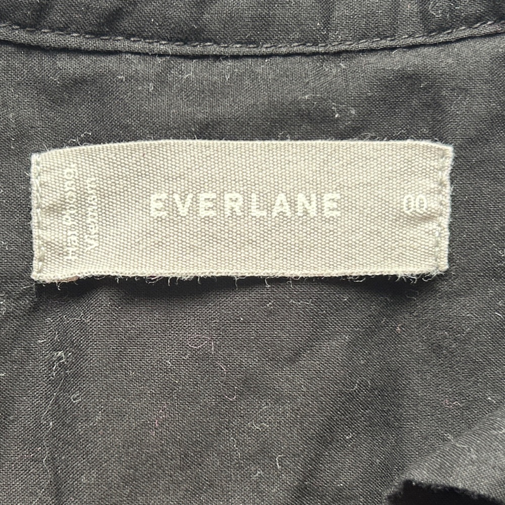 Everlane Women's Button Down Shirt Sheer black - Picture 2 of 7